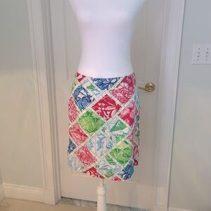 Rare!! Lilly Pulitzer Jubilee!! Women’s Zip Closure/Fully Lined Size 6